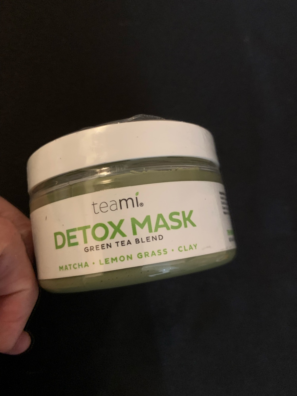 Ami Detox Mask - White & Green Jar